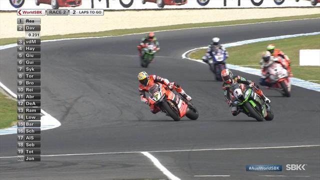 Rea récidive dans la Course 2 à Phillip Island Rea récidive dans la Course 2 à Phillip Island