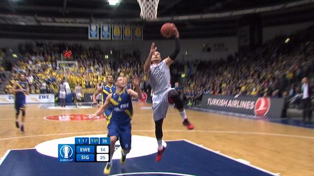 Eurocup highlights: Oldenburg v Strasbourg Eurocup highlights: Oldenburg v Strasbourg