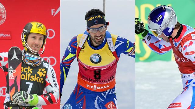 Après-ski : Hirscher, Fourcade, Pinturault... les champions ont tutoyé les légendes