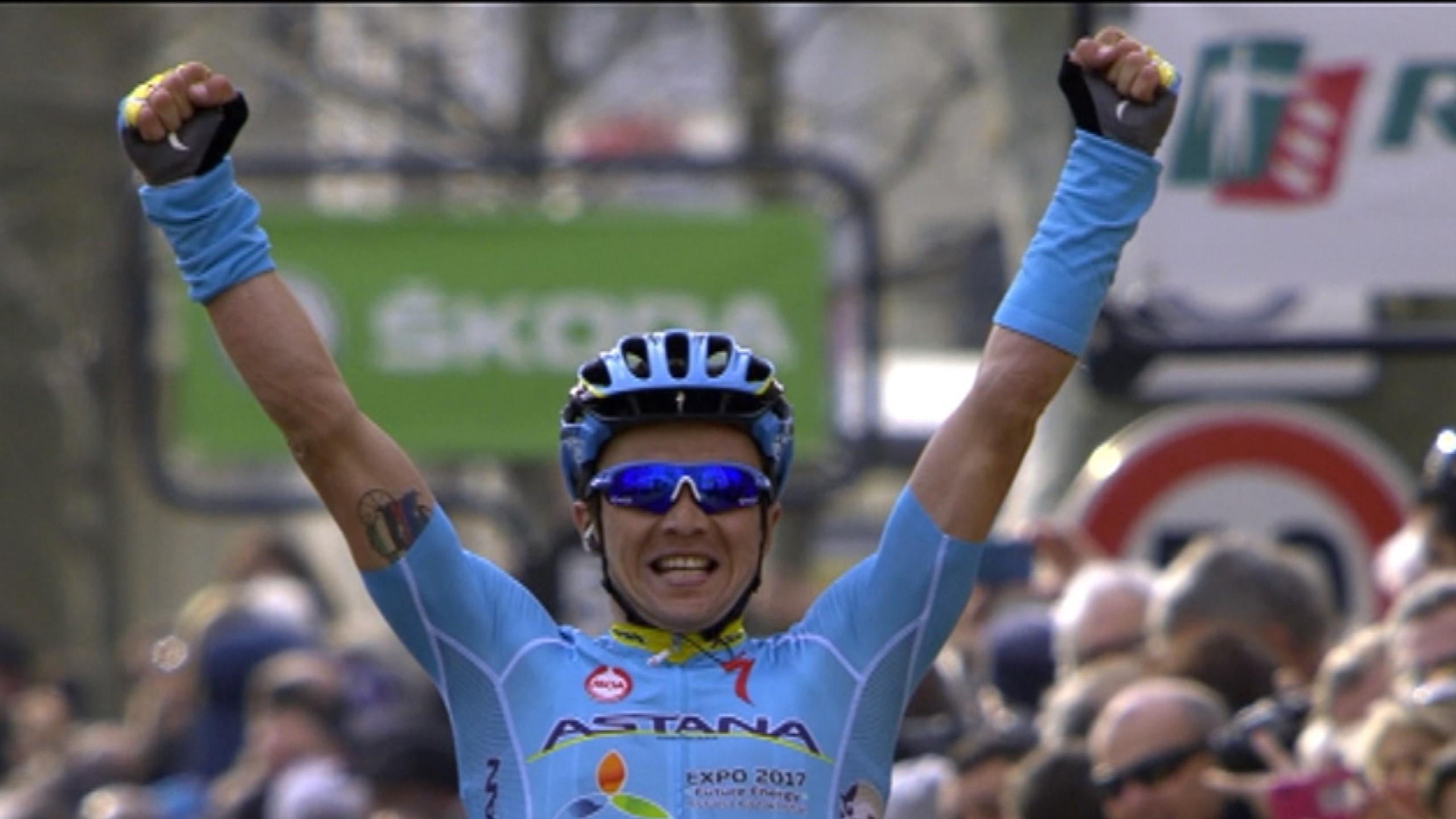 ParisNizza Das Finale der 5. Etappe mit dem Sieg für Astana