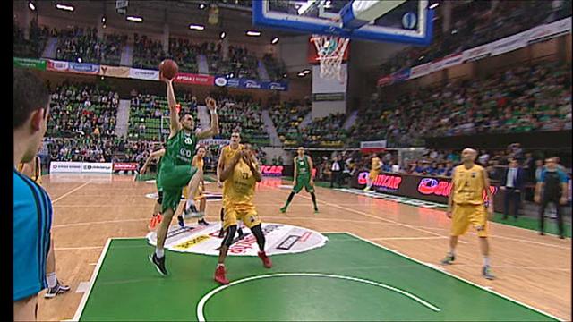 Gran Canaria overcome Zielona Gora in quarter-final first leg Gran Canaria overcome Zielona Gora in quarter-final first leg