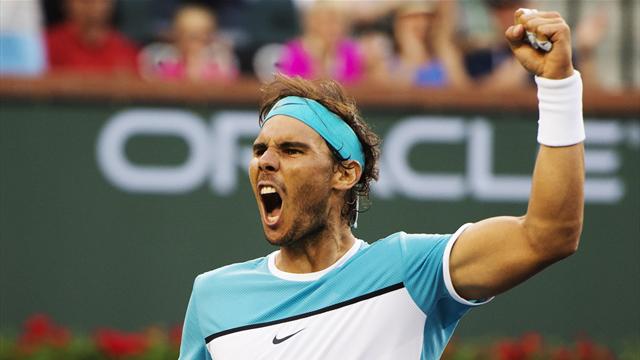 Nadal'dan gövde gösterisi