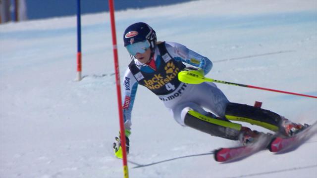 Mikaela Shiffrin chiude la stagione da regina dello slalom: vittoria schiacciante Mikaela Shiffrin chiude la stagione da regina dello slalom: vittoria schiacciante