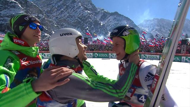 Norway wrap up victory, Peter Prevc hauls Slovenia to silver Norway wrap up victory, Peter Prevc hauls Slovenia to silver