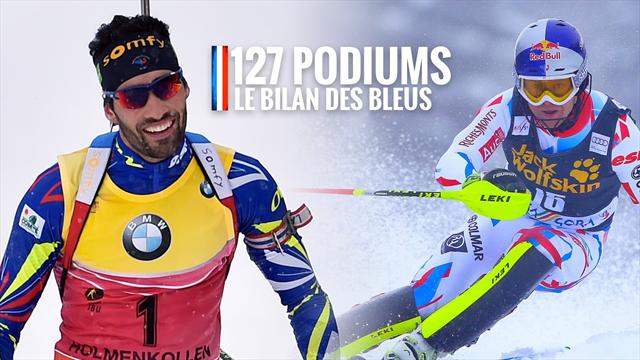 127 podiums, 5 globes pour Fourcade, un quadruplé pour Pinturault... Le bilan des Bleus