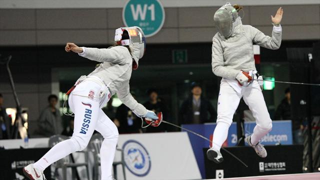 Sabre Grand Prix wins for Egorian and Dershwitz in Seoul