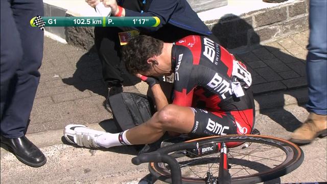 Van Avermaet suffers suspected broken collar bone in huge BMC crash Van Avermaet suffers suspected broken collar bone in huge BMC crash