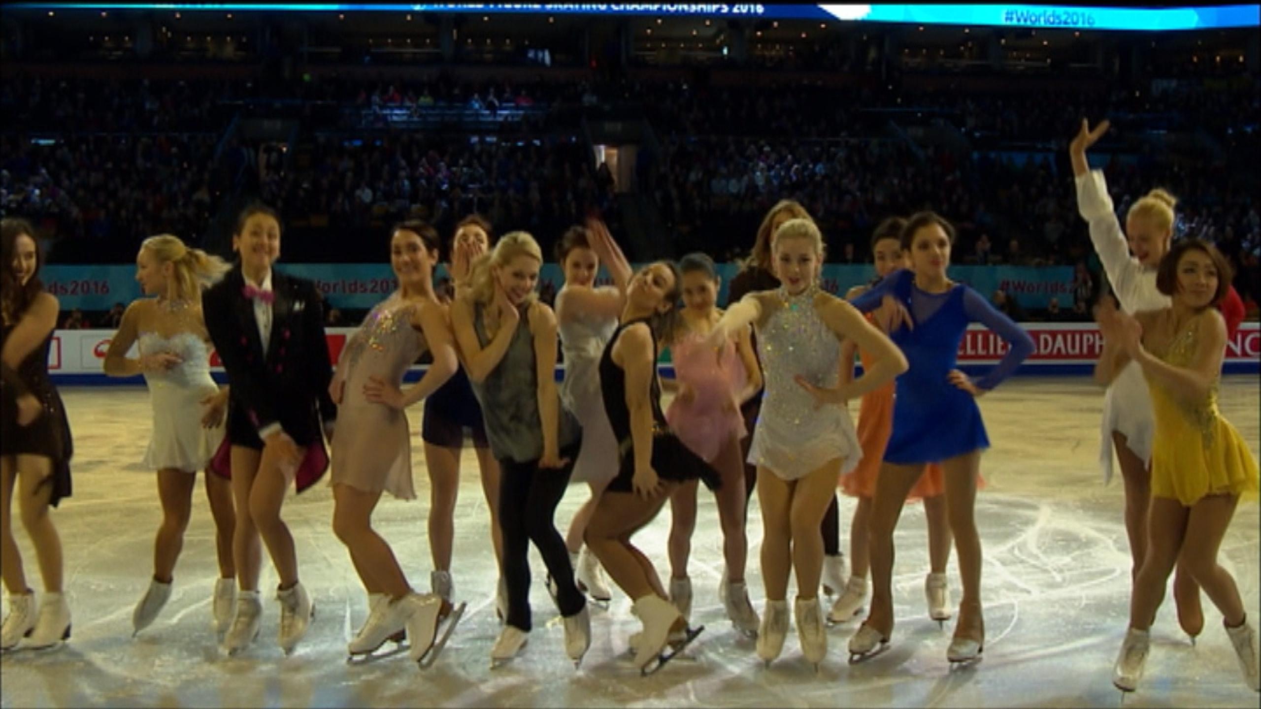 Figure skating champions thrill with final routine Figure Skating