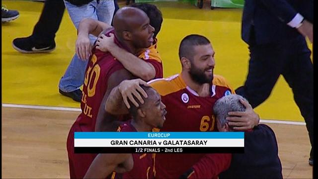 Eurocup semi-finals: Galatasaray first Turkish club in final Eurocup semi-finals: Galatasaray first Turkish club in final