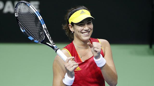 Garbiñe Muguruza abrirá el duelo por el ascenso con Bélgica frente a Flipkens