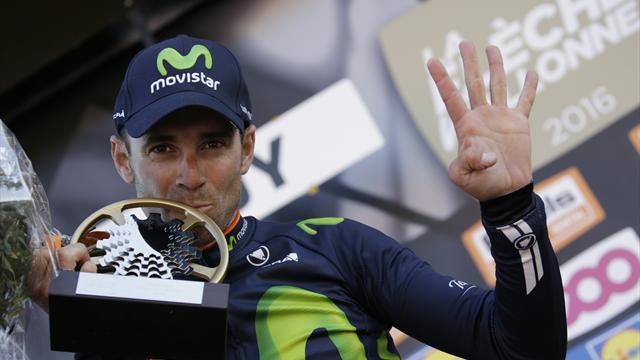 Un gran Alejandro Valverde gana su cuarta Flecha Valona y supera a Eddie Merckx