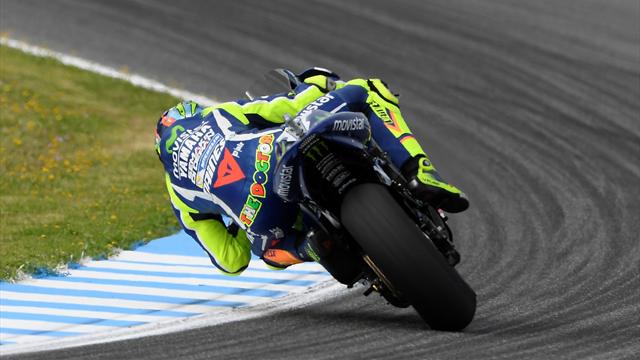 Libres 3 : Rossi barre la route à cinq Espagnols