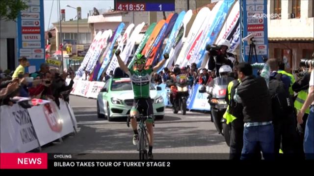 Türkei-Rundfahrt: Bilbao gewinnt 2. Etappe Türkei-Rundfahrt: Bilbao gewinnt 2. Etappe