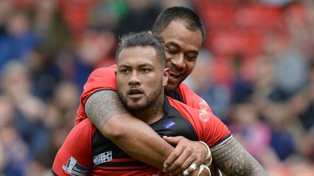 Junior Sa'u treble lifts Salford to win over Hull KR