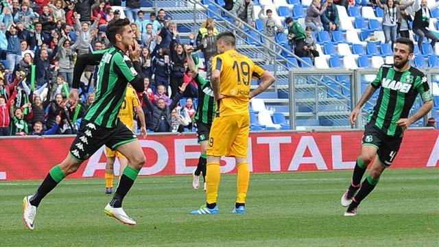 Sassuolo in orbita Europa: 1-0 al Verona e sorpasso storico sul Milan