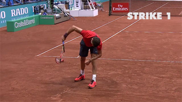 Frustré, Dimitrov disjoncte, explose trois raquettes et lâche sa finale