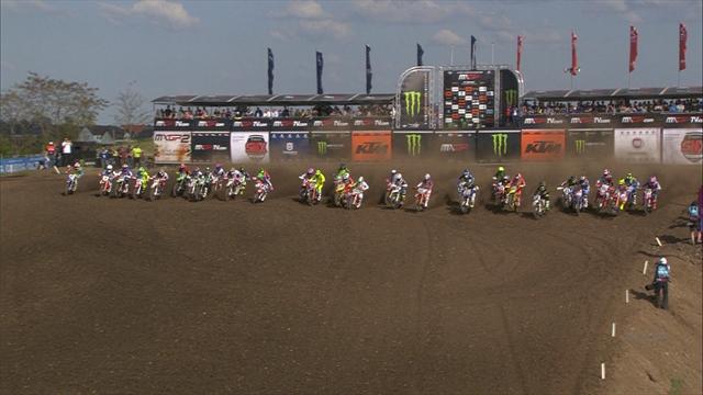 Motocross highlights: Toni Cairoli wins MXGP Germany race two Motocross highlights: Toni Cairoli wins MXGP Germany race two