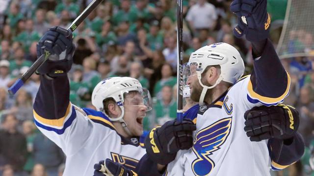 Elliott fa il drago, Blues avanti: St. Louis-San Jose 2-1