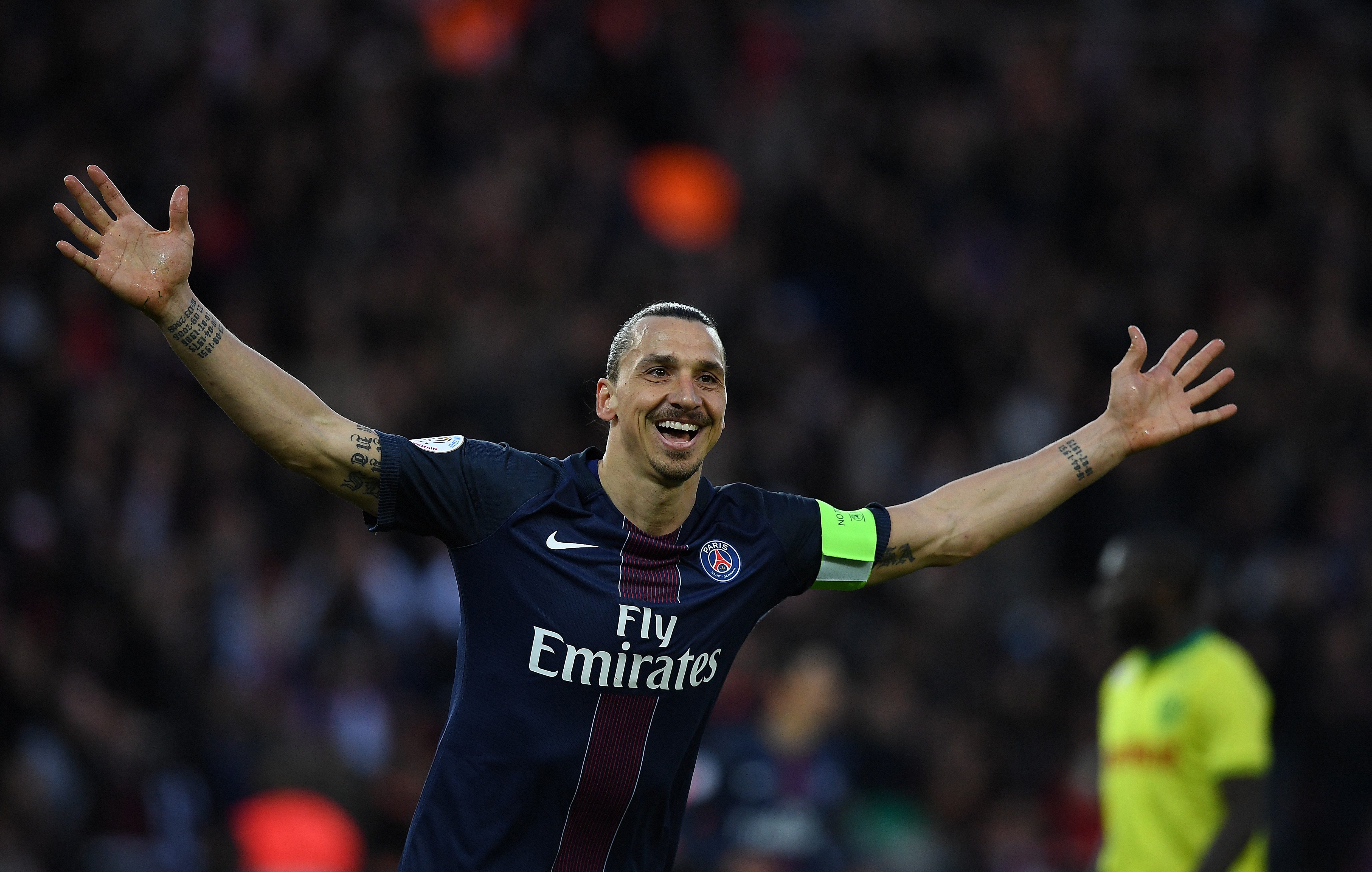 Zlatan Ibrahimovic (PSG) contre Nantes