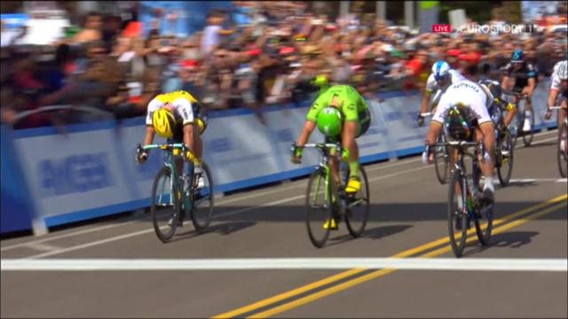 Giro di California: Peter Sagan vince la 1a tappa e indossa la maglia di leader Giro di California: Peter Sagan vince la 1a tappa e indossa la maglia di leader
