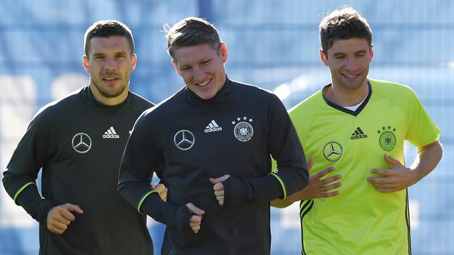 Germany name injured Schweinsteiger in Euro 2016 squad, Podolski makes cut