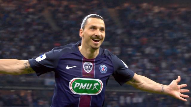 Olympique de Marsella-PSG: Dos goles de Ibra para despedir un año con tres títulos (2-4)