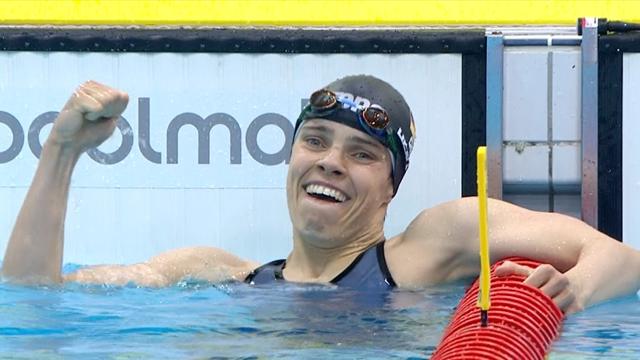 Hentke takes gold in 200m butterfly Hentke takes gold in 200m butterfly