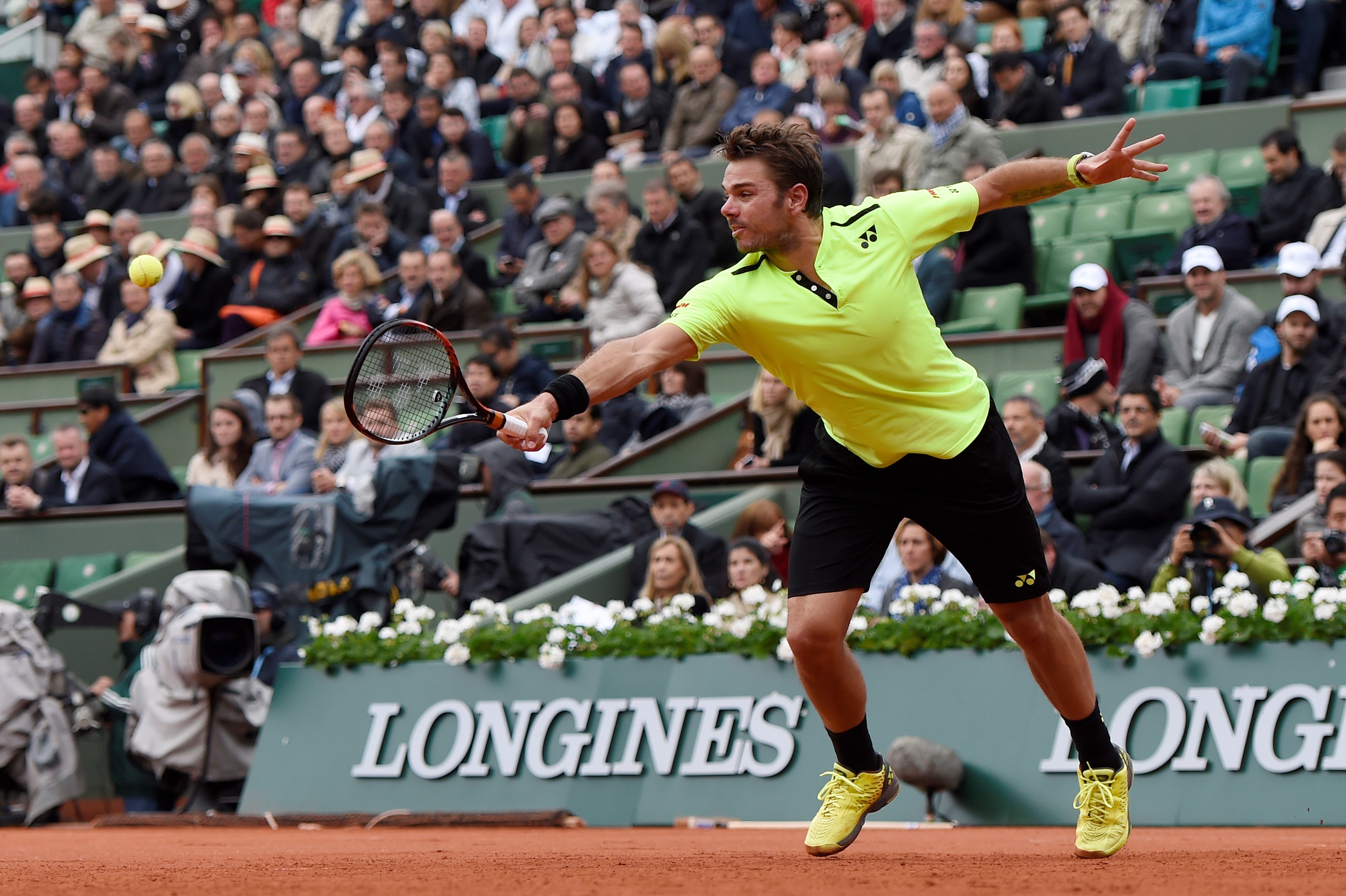 Stanislas Wawrinka à Roland-Garros 2016