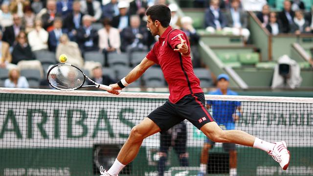 Roland Garros 2016, Djokovic-Lu: Debut arrollador (6-4, 6-1 y 6-1)