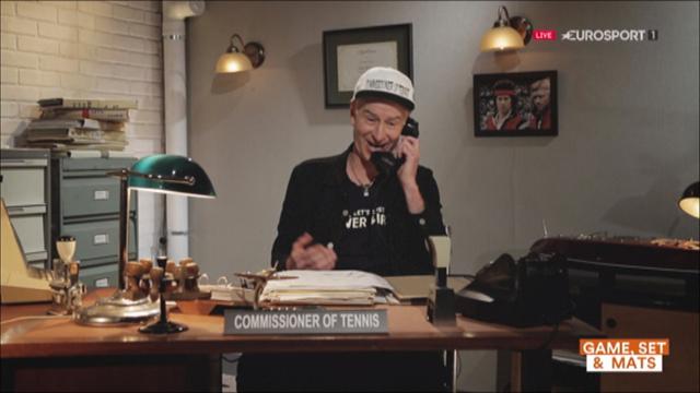 Commissioner McEnroe slams lack of roof at Roland Garros Commissioner McEnroe slams lack of roof at Roland Garros