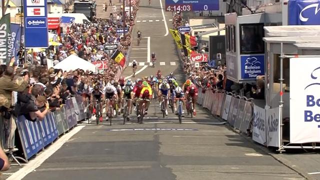 Huge pile-up causes carnage at Tour of Belgium Huge pile-up causes carnage at Tour of Belgium