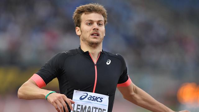 Lemaitre deuxième du 200m derrière Edward