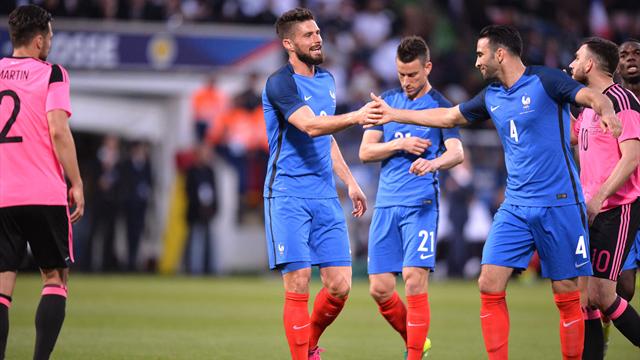 Les Bleus font le plein de confiance face au sparring-partner écossais
