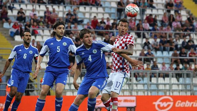 Ten-goal Croatia score record win over San Marino