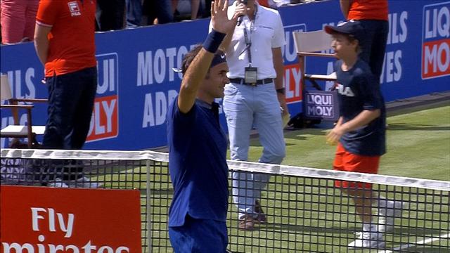 Federer pasa a semifinales, pese a sufrir ante Mayer (7-6/2 y 7-6/1) Federer pasa a semifinales, pese a sufrir ante Mayer (7-6/2 y 7-6/1)