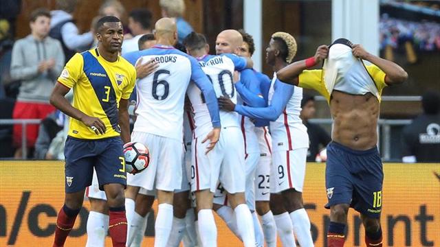 Estados Unidos-Ecuador: Dempsey despierta a los ecuatorianos de su sueño (2-1)