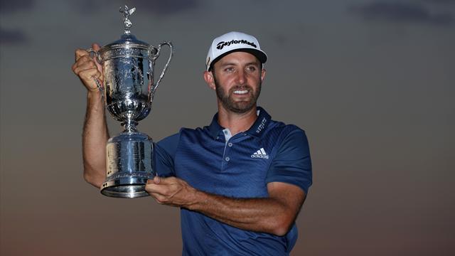 Oakmont triumph lifts Johnson up to third in rankings