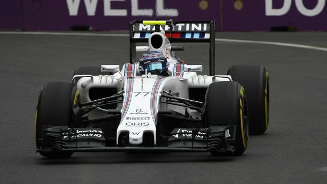Bottas a tapé 378,0 km/h à Bakou, du jamais-vu