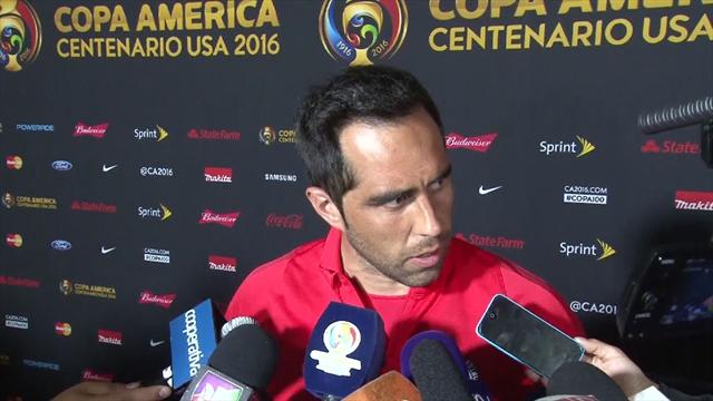 Claudio Bravo: Players and staff the only people who believed in Chile Claudio Bravo: Players and staff the only people who believed in Chile