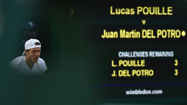 Pouille s'offre Del Potro et verra la deuxième semaine