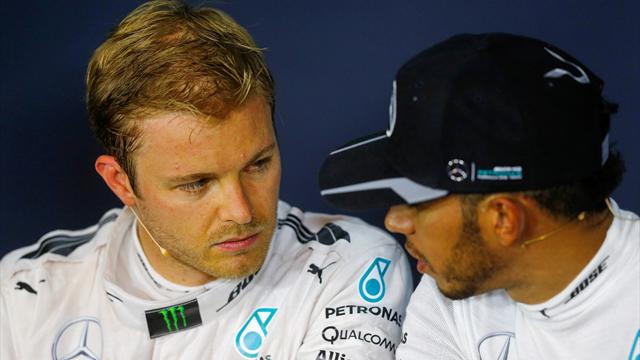 Hamilton-Rosberg, ancora scintille: "Sono troppo vecchio? Ma se sto andando più forte che mai..."