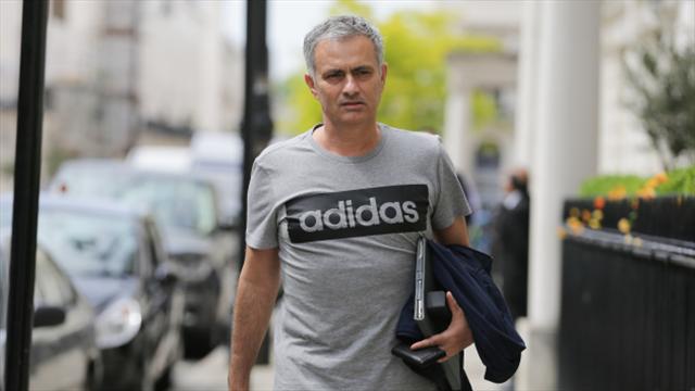 Jose Mourinho arrives at Carrington to start work as Manchester United manager