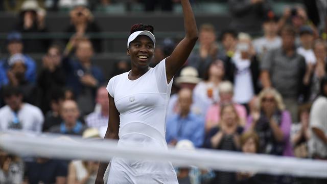 Venus Williams, de retour en demie après 7 ans d'absence