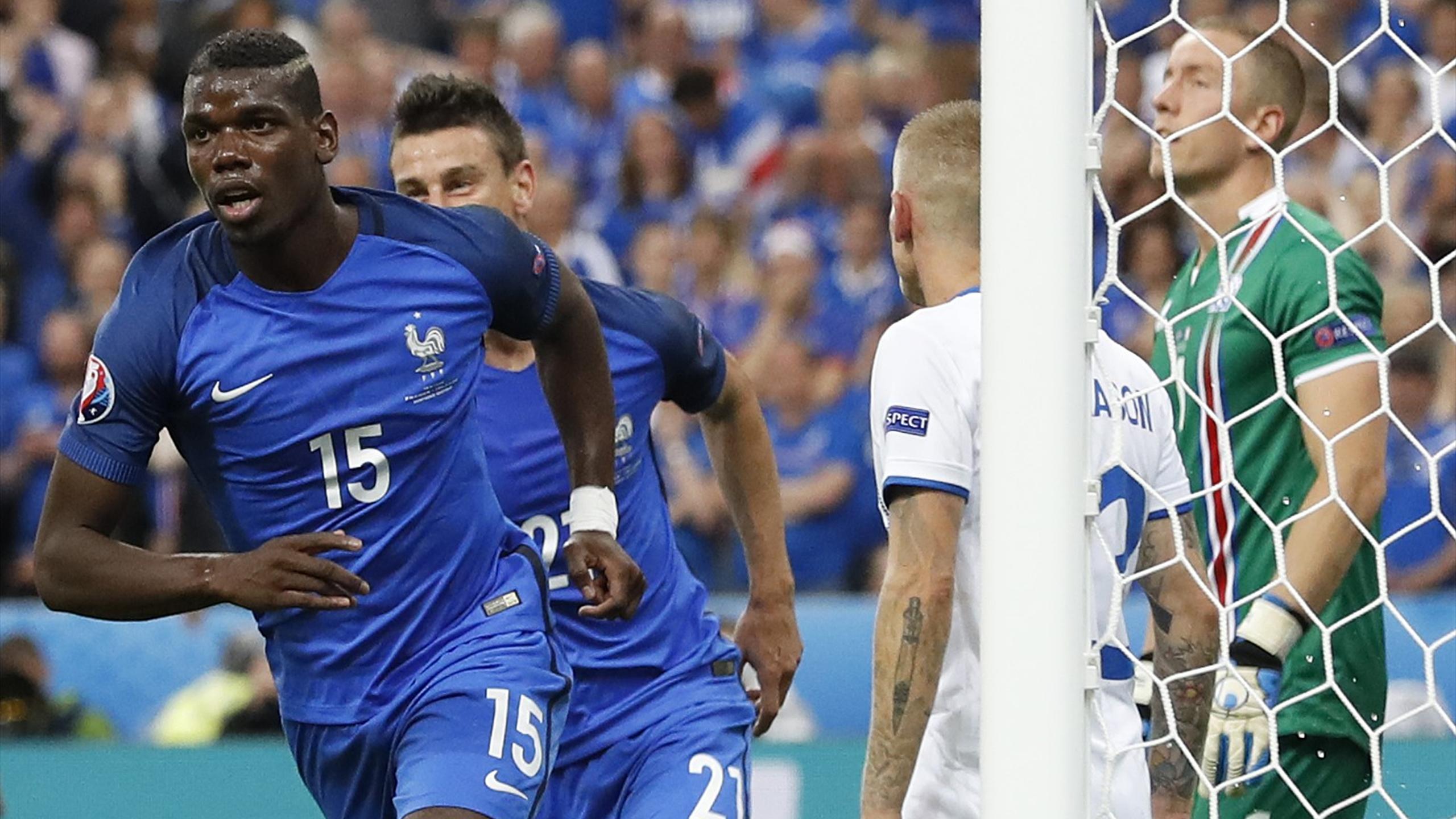 Paul Pogba chooses Manchester United Eurosport