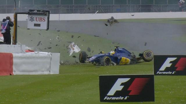 Grave accidente de Ericsson en los terceros entrenamientos libres