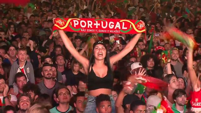 Portugal fans celebrate in Lisbon, managers chew over epic final Portugal fans celebrate in Lisbon, managers chew over epic final