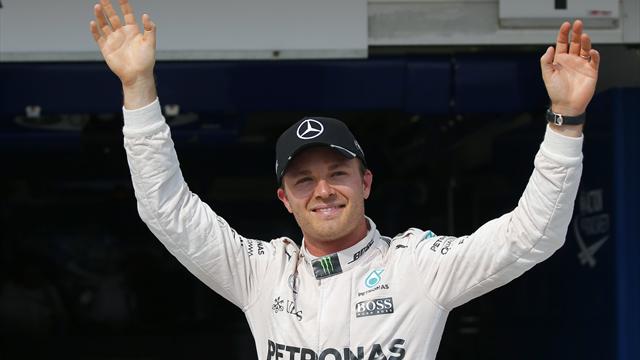 Hungaroring'de ilk cep Rosberg'in
