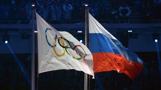 Российский флаг все-таки показали зрителям Олимпиады. Правда, только корейским зрителям