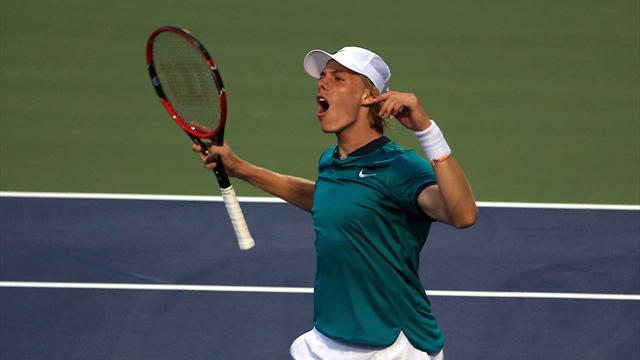 A 17 ans et pour sa première en Masters 1000, Shapovalov s'est offert Kyrgios