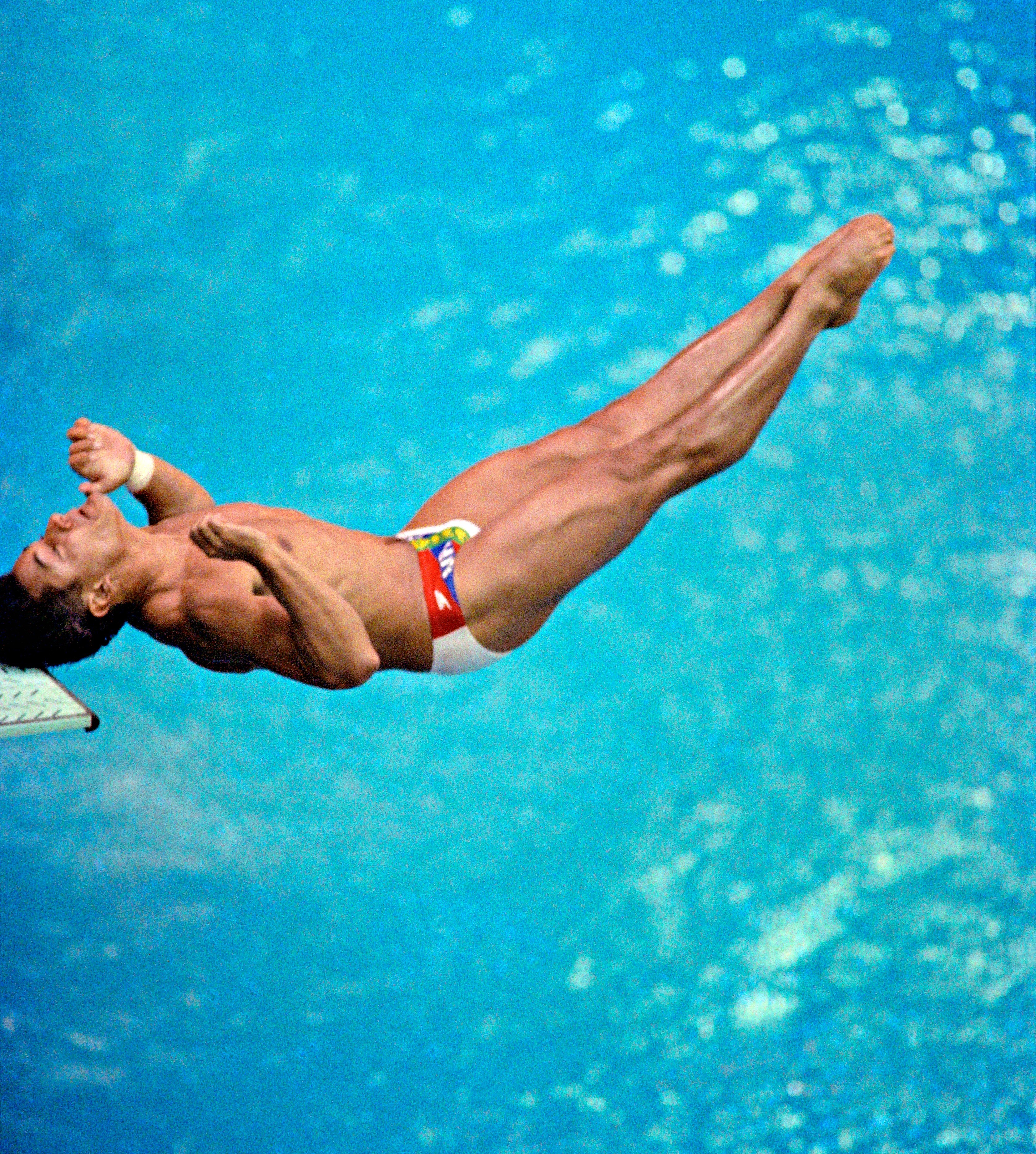 Greg Louganis Séoul JO 1988